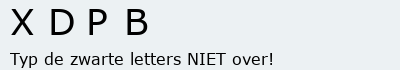 Bevestigingscode