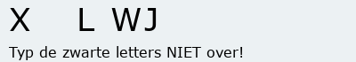 Bevestigingscode