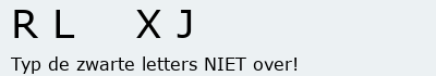 Bevestigingscode