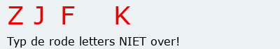 Bevestigingscode