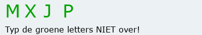 Bevestigingscode