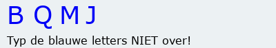 Bevestigingscode