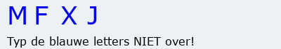 Bevestigingscode