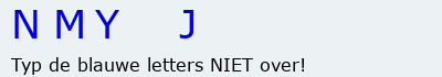 Bevestigingscode
