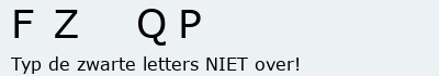Bevestigingscode