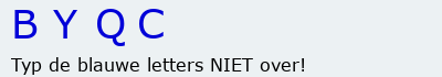 Bevestigingscode