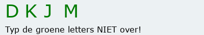 Bevestigingscode