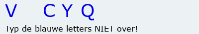 Bevestigingscode