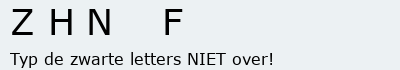 Bevestigingscode