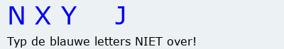 Bevestigingscode