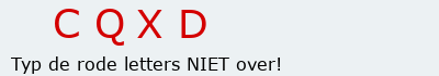 Bevestigingscode