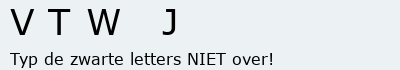 Bevestigingscode