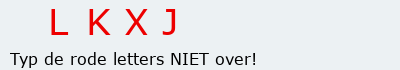 Bevestigingscode
