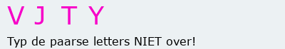 Bevestigingscode