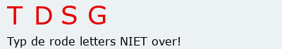Bevestigingscode