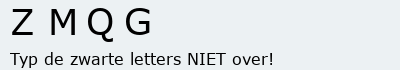 Bevestigingscode