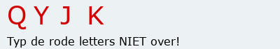 Bevestigingscode