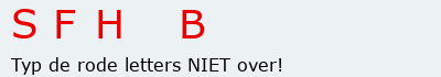 Bevestigingscode