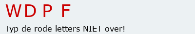 Bevestigingscode