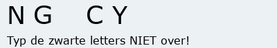 Bevestigingscode