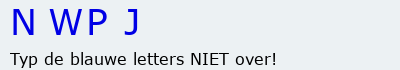 Bevestigingscode