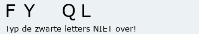 Bevestigingscode