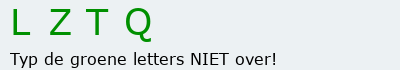 Bevestigingscode