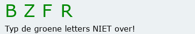 Bevestigingscode
