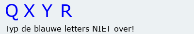 Bevestigingscode