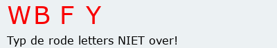 Bevestigingscode