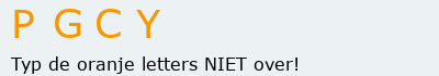 Bevestigingscode