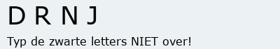 Bevestigingscode