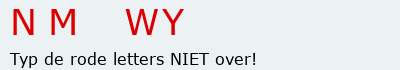 Bevestigingscode
