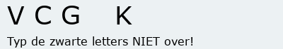 Bevestigingscode