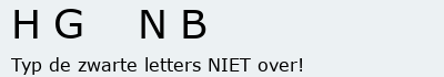 Bevestigingscode