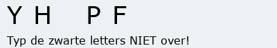 Bevestigingscode