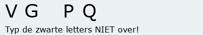 Bevestigingscode