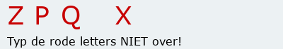 Bevestigingscode