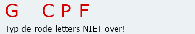 Bevestigingscode