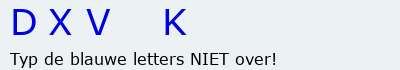 Bevestigingscode