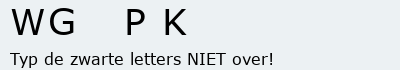 Bevestigingscode