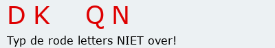 Bevestigingscode