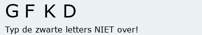 Bevestigingscode
