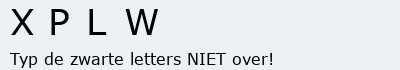 Bevestigingscode