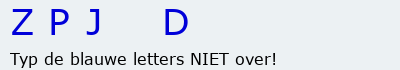 Bevestigingscode