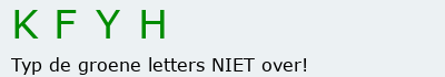 Bevestigingscode