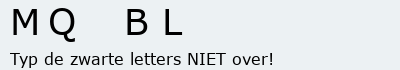 Bevestigingscode