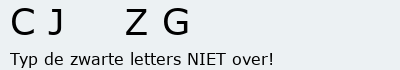 Bevestigingscode