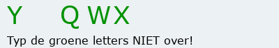 Bevestigingscode