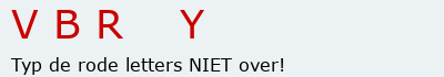 Bevestigingscode
